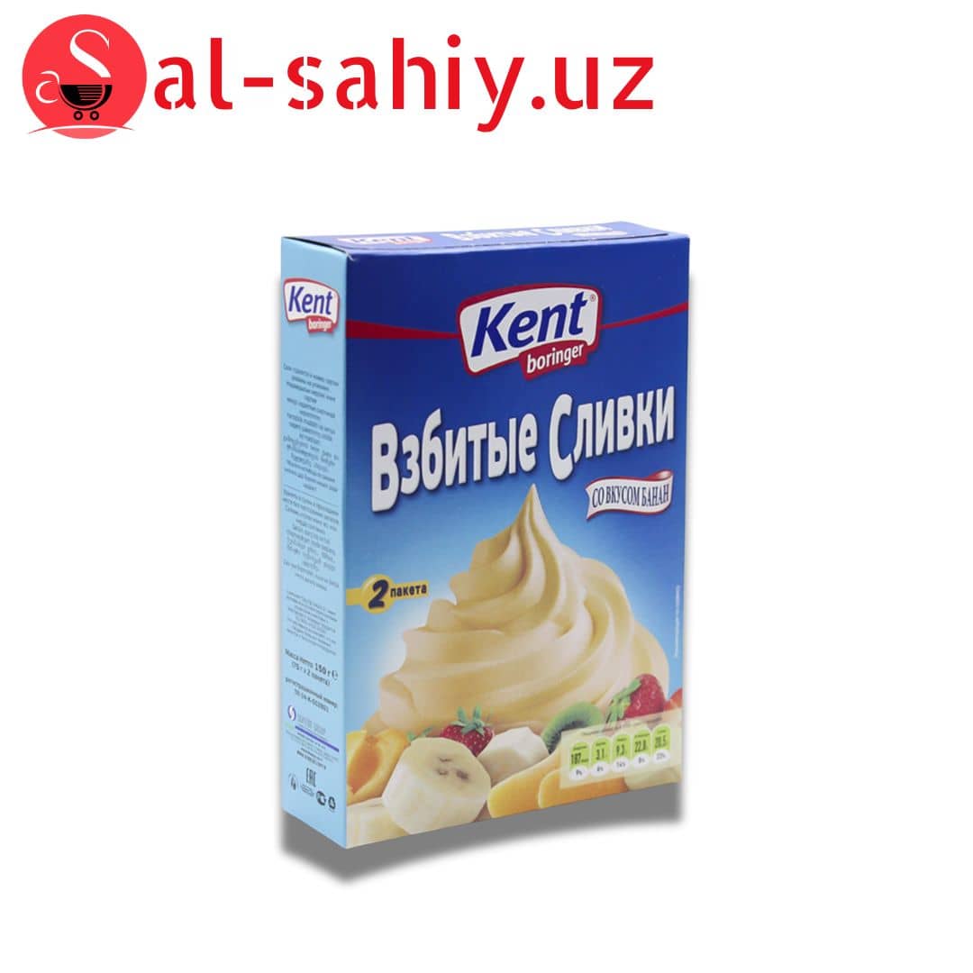 Взбитые сливки микс банан  (150гр) 1