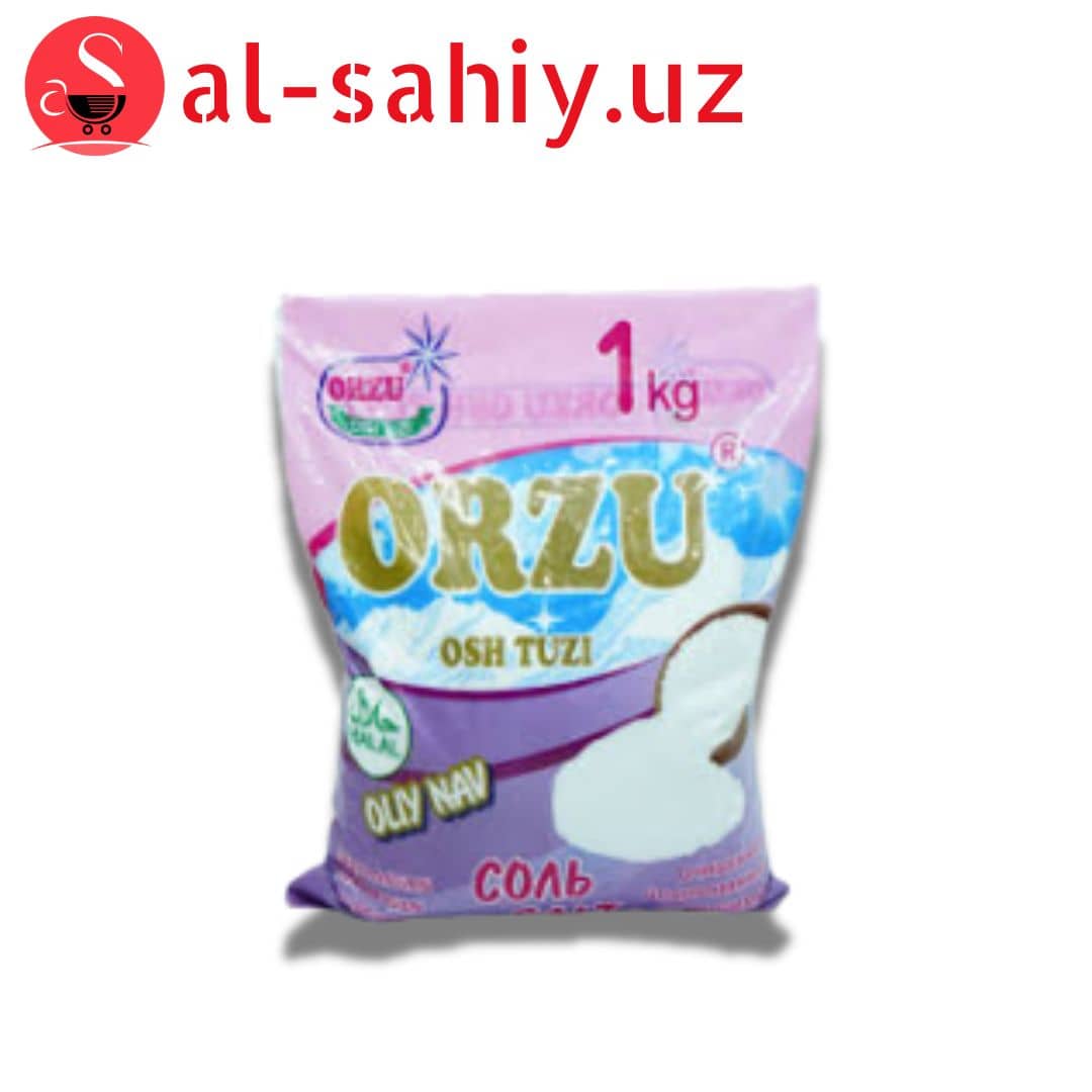 Туз ORZU Очищенная йодированная растворимая 1