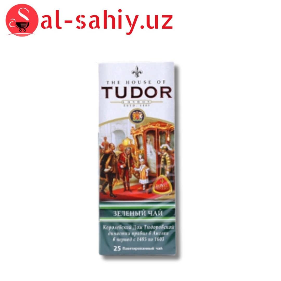 чай "TUDOR"  Зеленый в пакетиках 50 гр 1