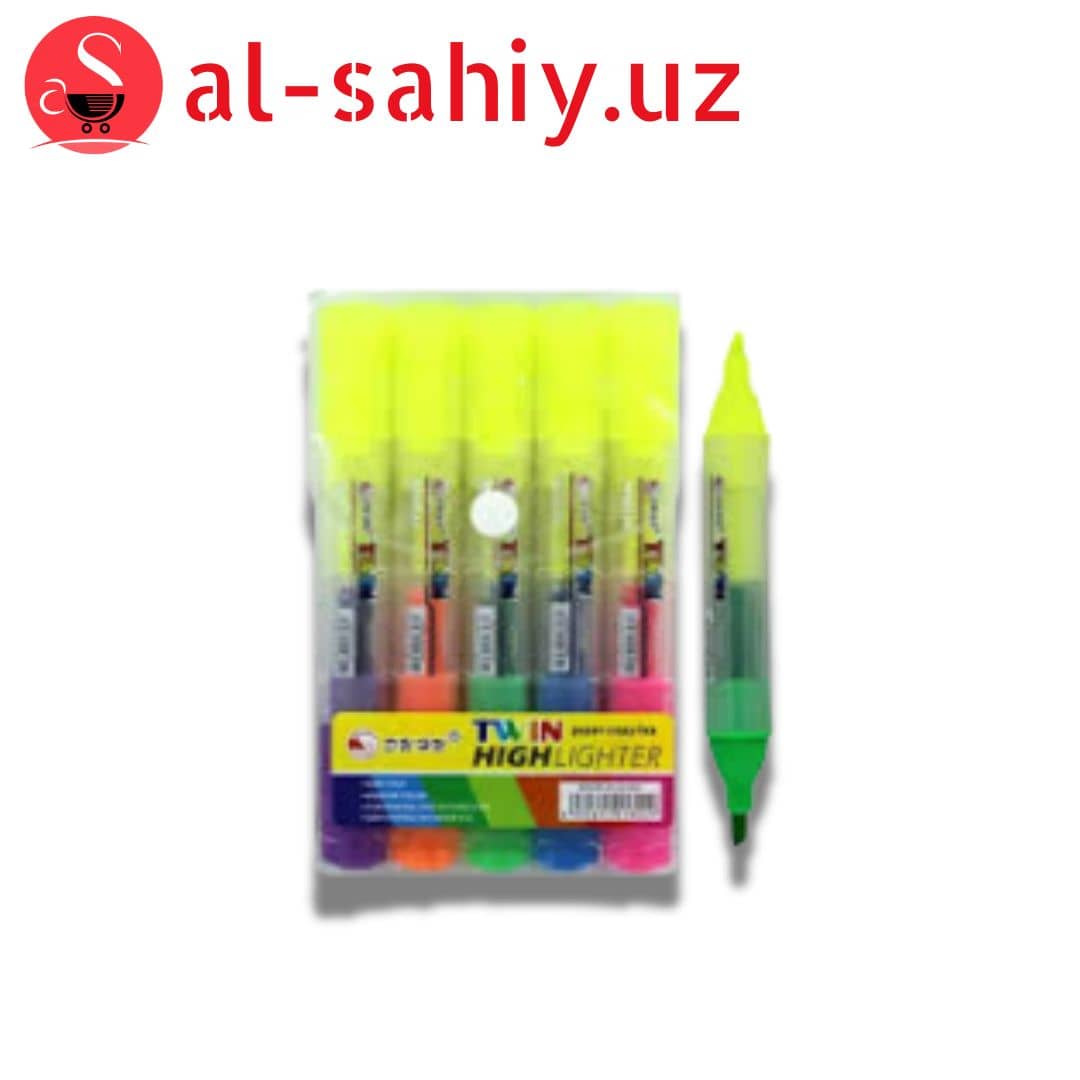МАРКЕР TWIN HIGH LIGHTER 5pcs 1