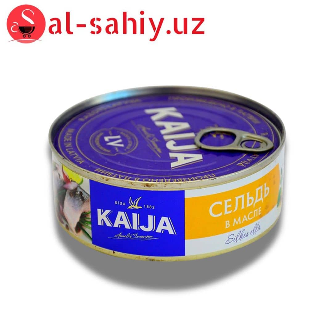 Kaija Сельдь в масле 240гр 1
