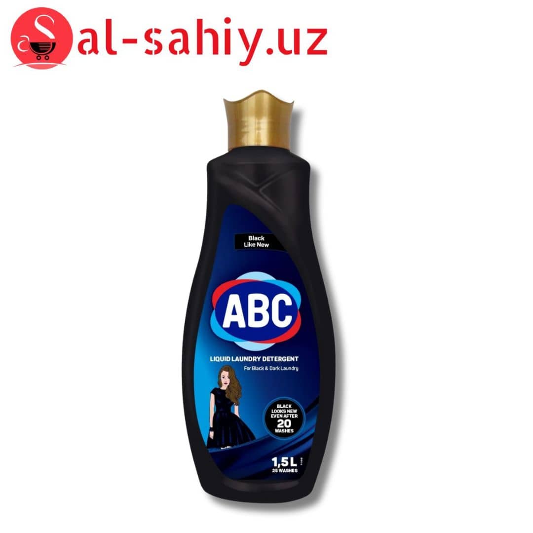 Жидкий порошок «ABC» для черного 1,5 л 1
