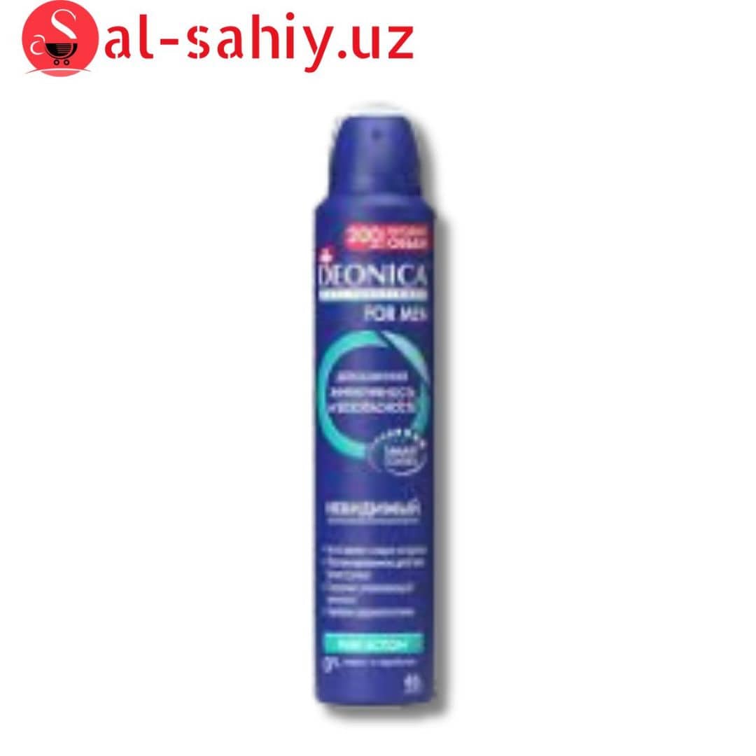DEONICA Антипеспирант Невидимый for Men. 200 мл (спрей) 1