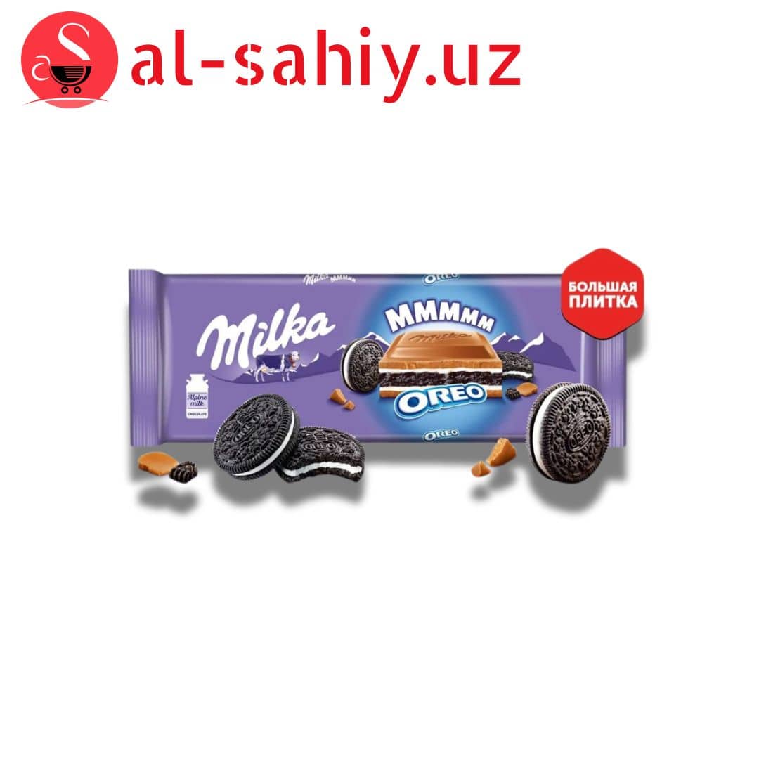 Шоколад Milka Oreo 300 gr 1