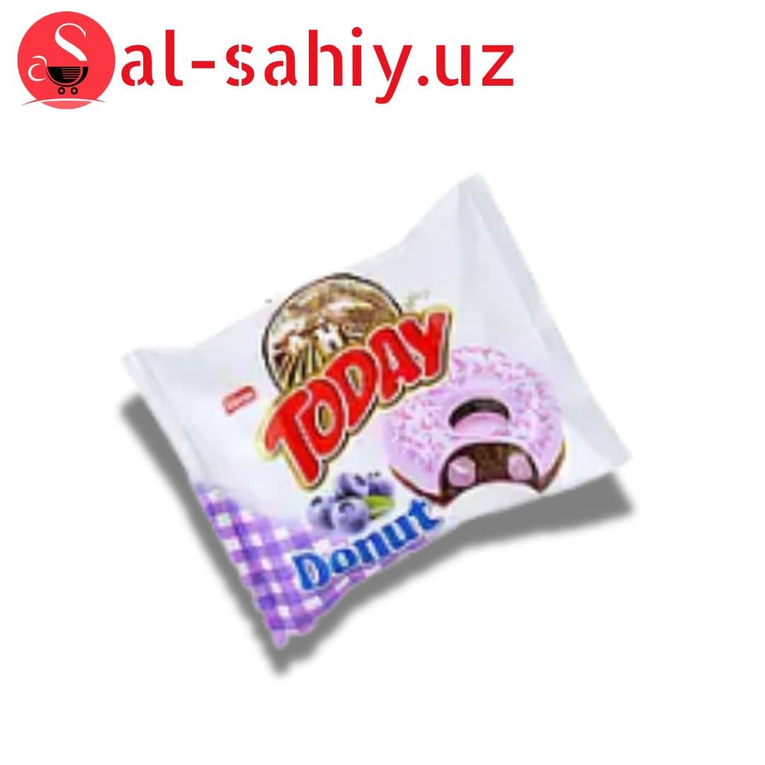 Пончик "Donut Today" со вкусом черника  50 г 1