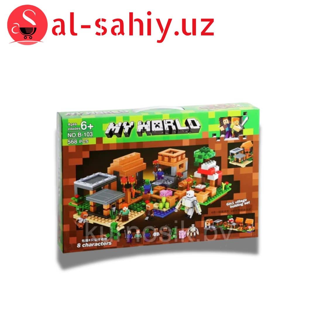 Игрушка Лего деревянный 103 PCS 1