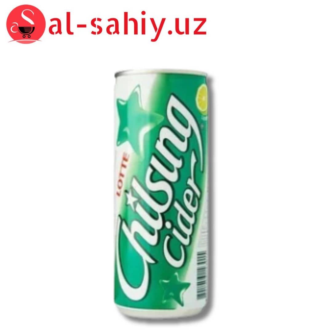LOTTE Chilsing Cider 250мл ж/б 1