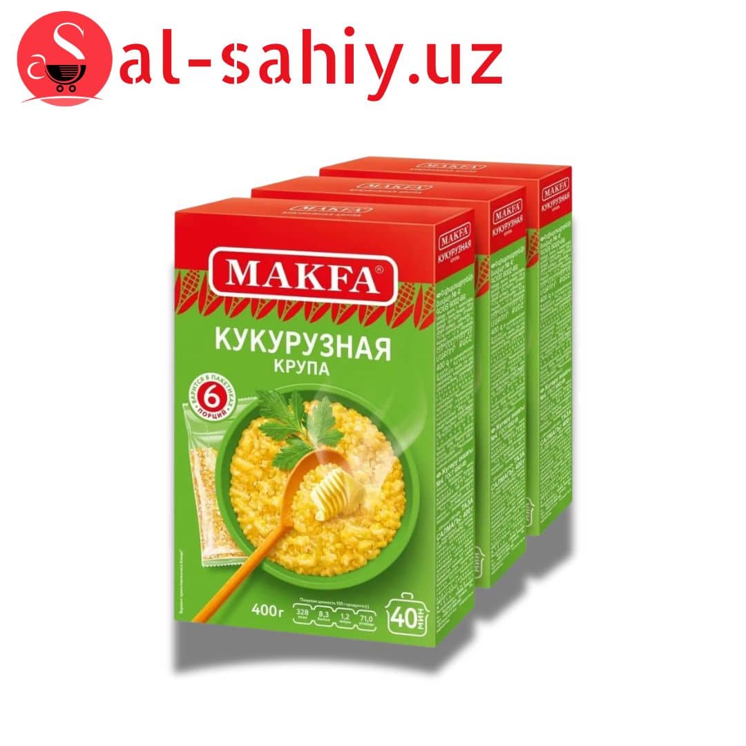 Крупа "MAKFA" кукурузная 400гр 1