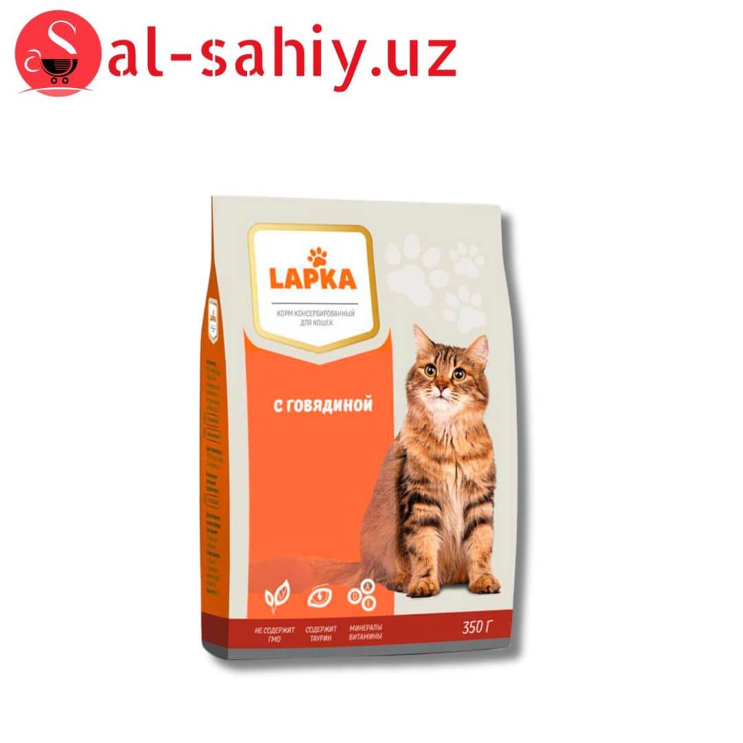 Корм д/кош "Лапка" 350гр 1
