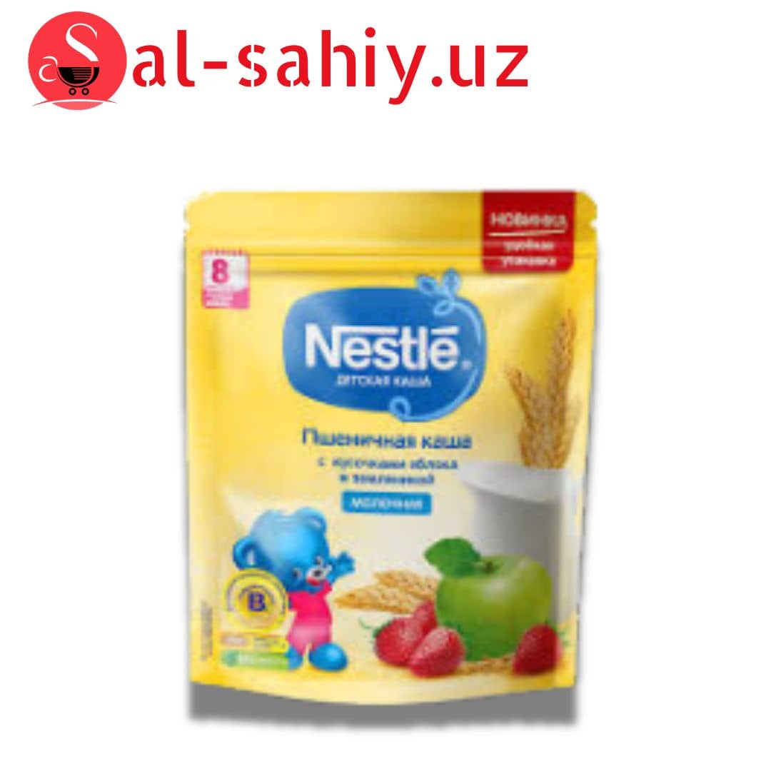 Каша Nestle Яблоко Земляника 220гр 1