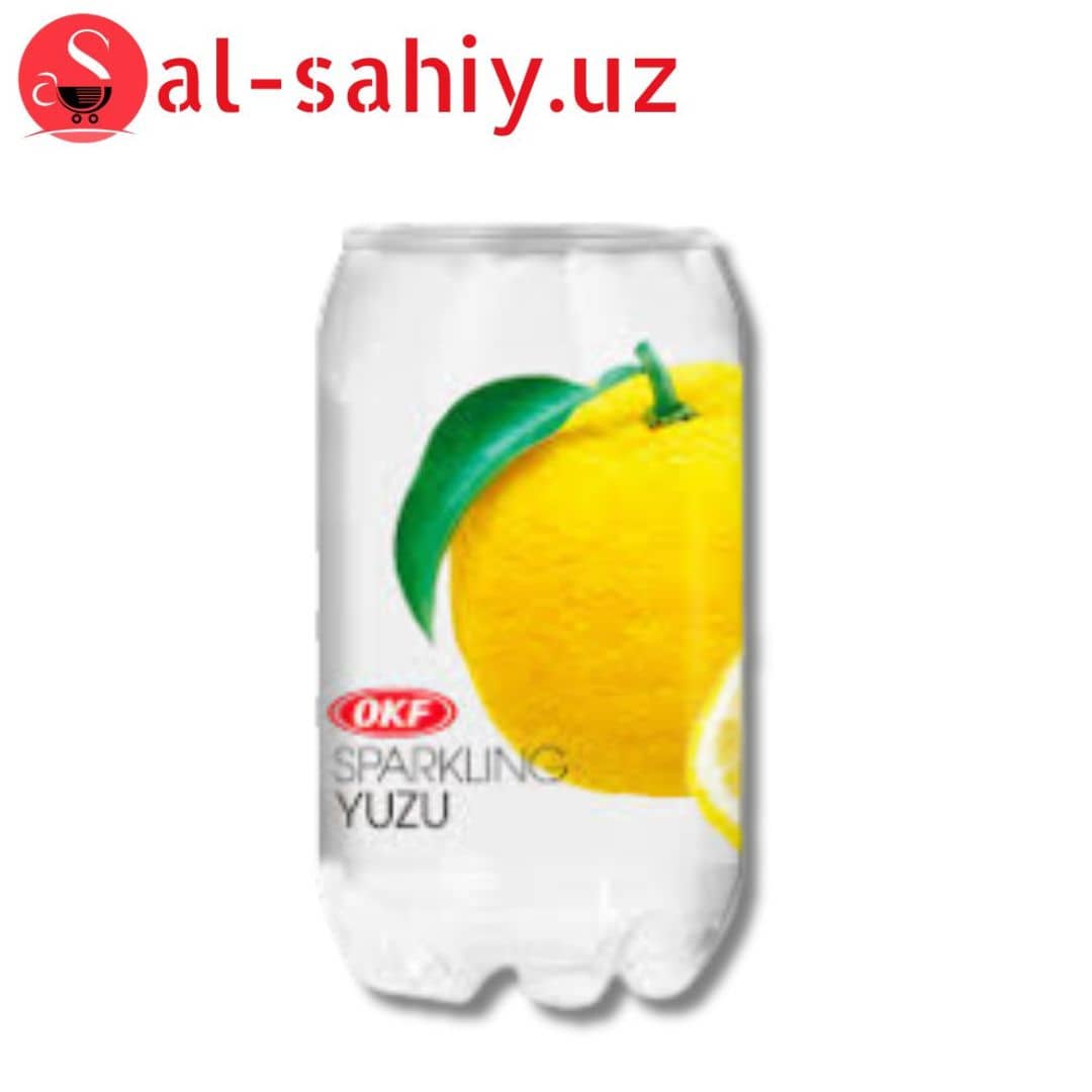 Напиток газированный  OKF Sparkling юзу 350 мл 1