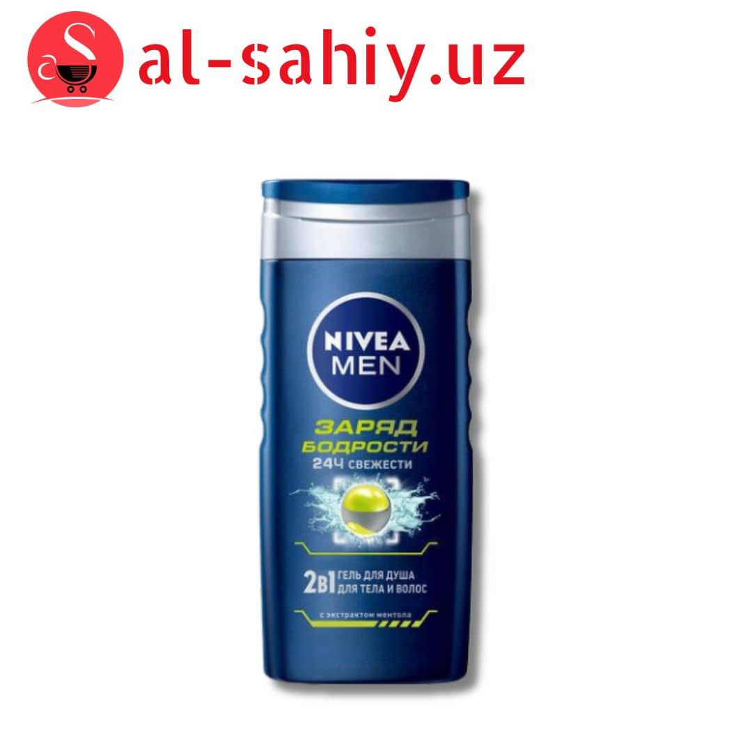 Гель для душа NIVEA  Ментол "Заряд Бодрости" 250мл 1