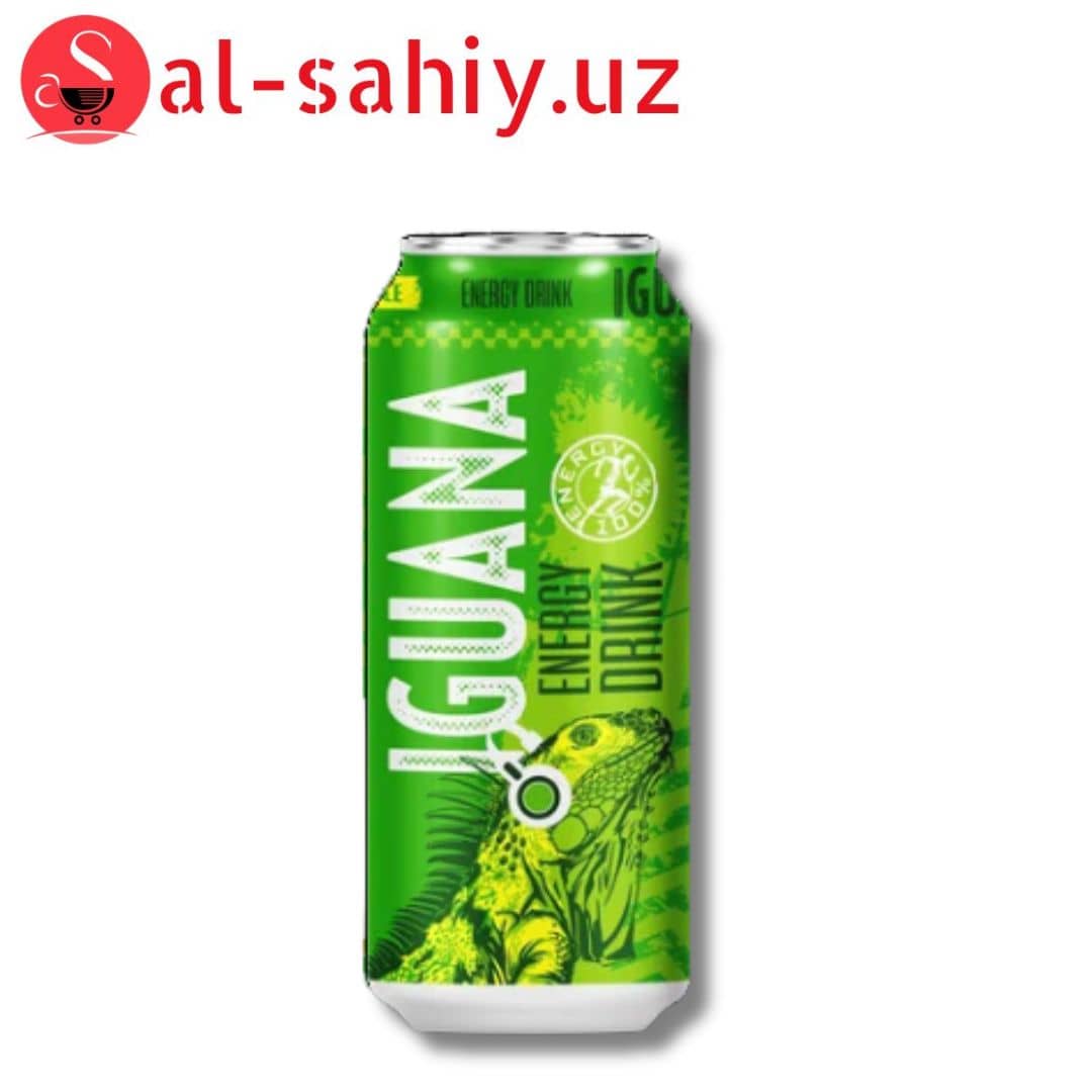 IGUANA ORIGINAL Классический вкус бодрящей энергии 0,45л 1