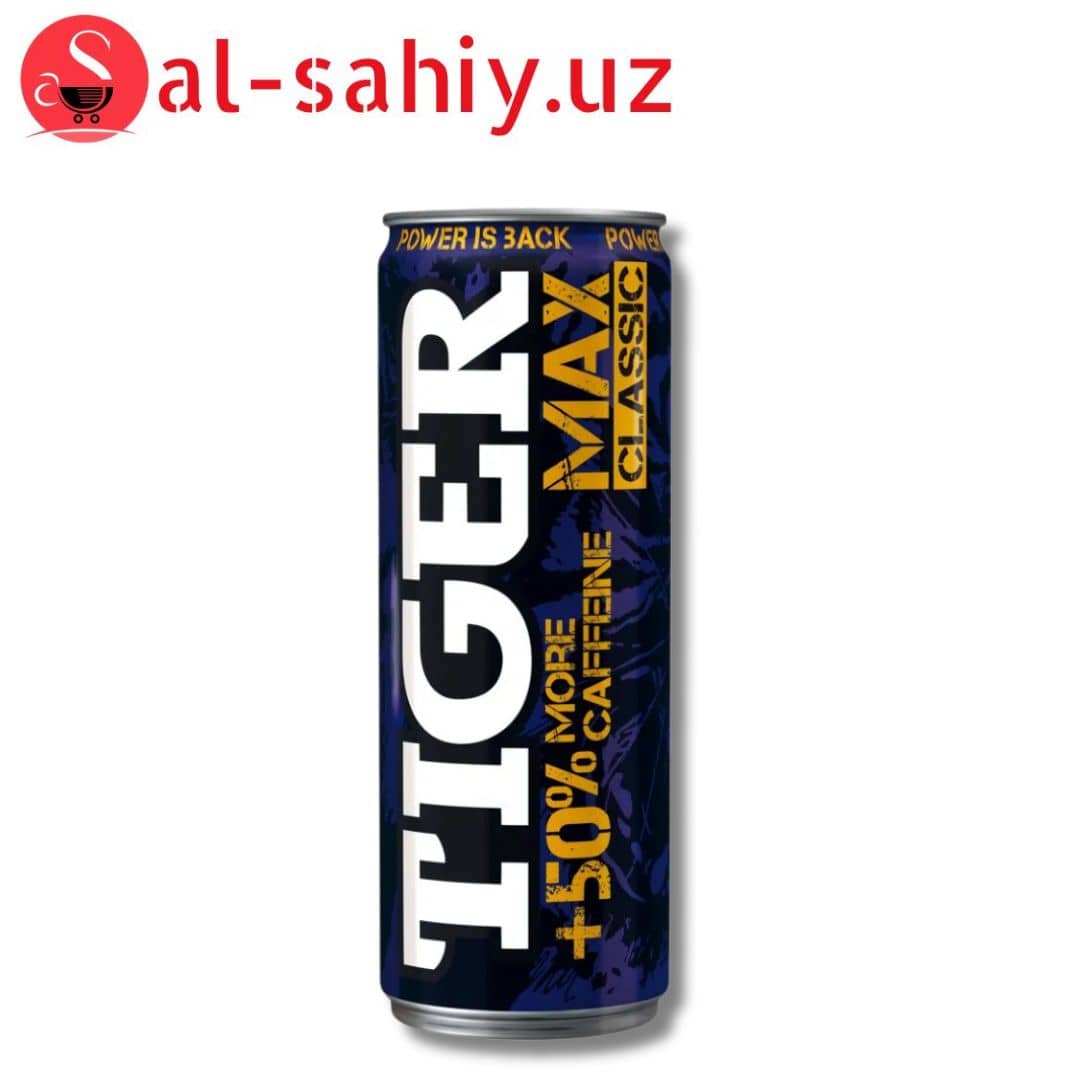 Напиток безалкогольный енергетический газированный  "Tigers Power"  0,45л 1