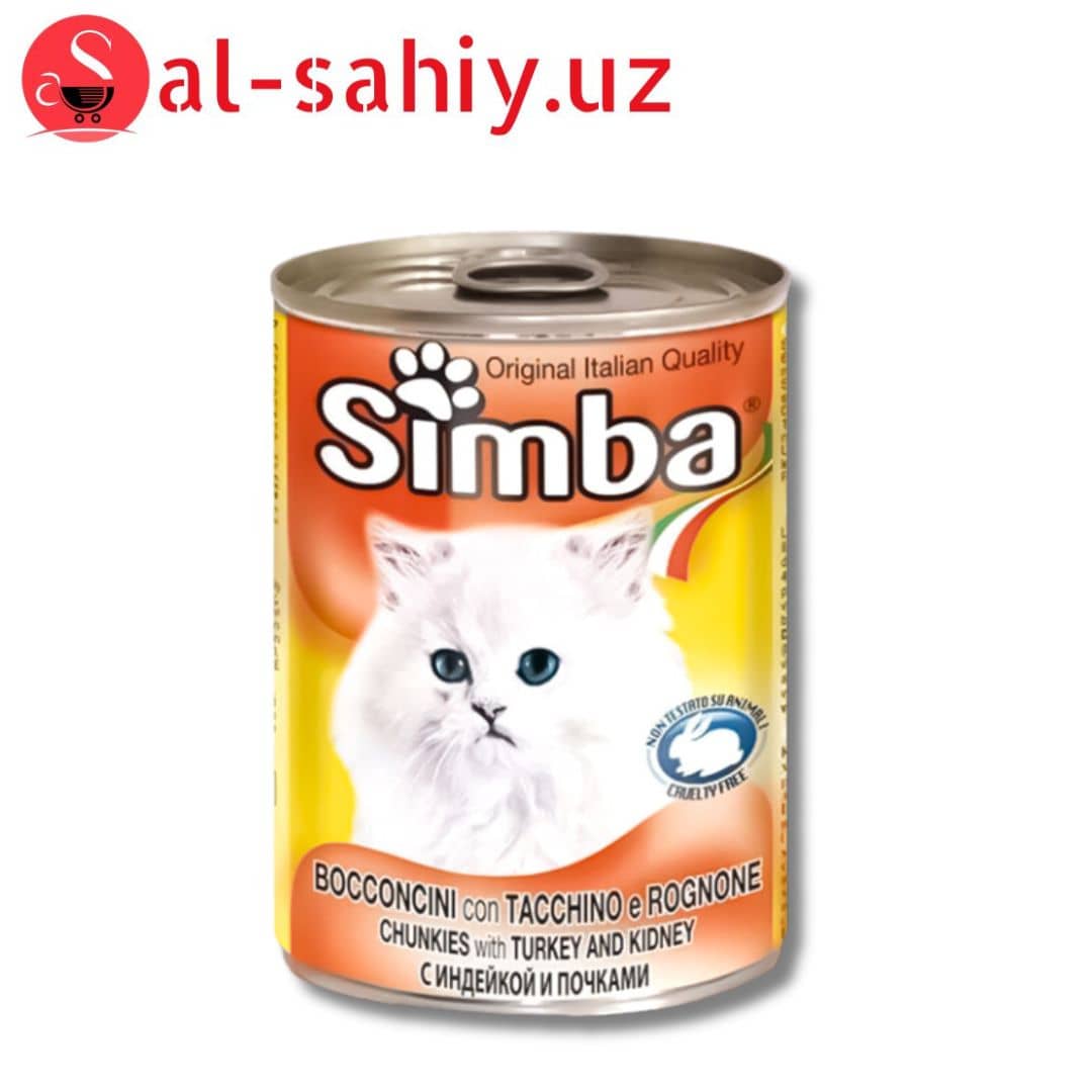 Консервы для кошек Simba Cat Wet индейка 415 г 1