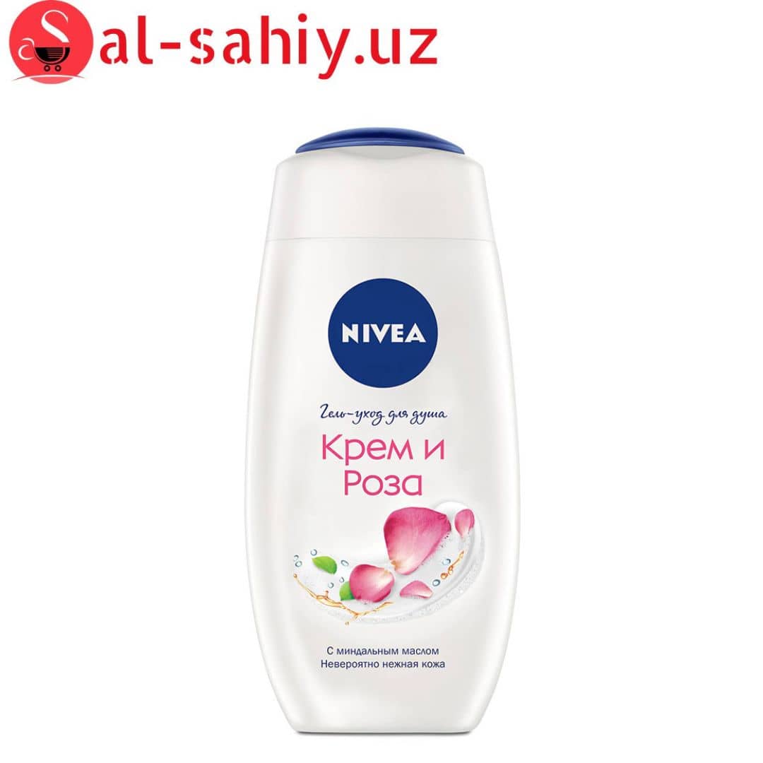 Крем гель для душа NIVEA "Крем Роза" 250мл 1