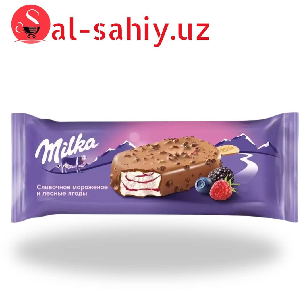 Мороженое Milka лесные ягоды 64 гр 1