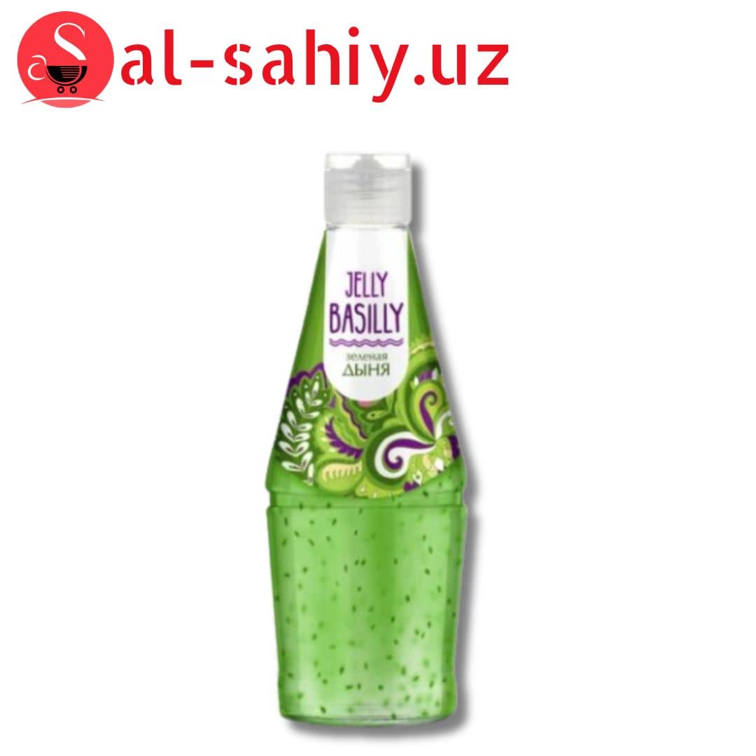 Напиток "Jelly Basilly" со вкусом дыня 0.32л 1