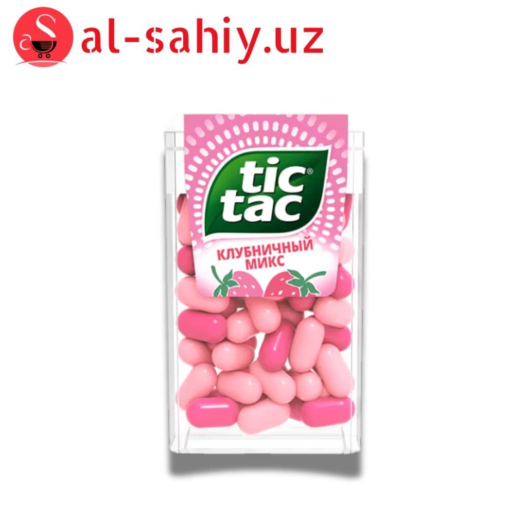 Драже Tic Tac Клубника ТХ24Х12 1