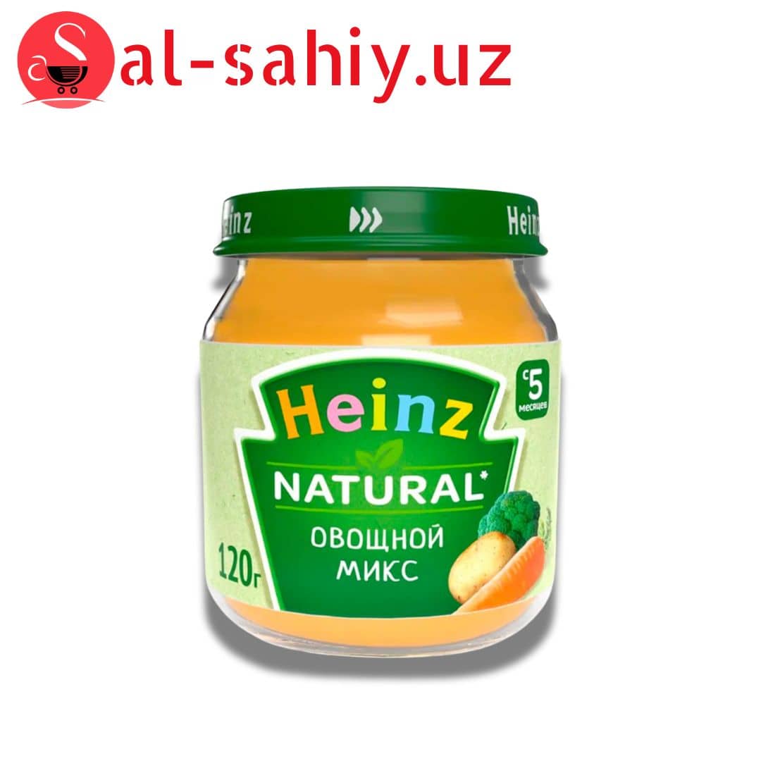 Пюре Heinz овощной микс 120г 1