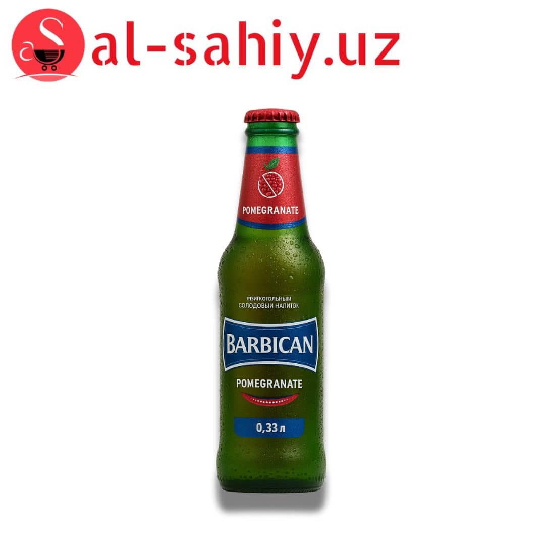 Солодовый безалкоголный напиток "Barbican"-Гранат  0,33 мл 1