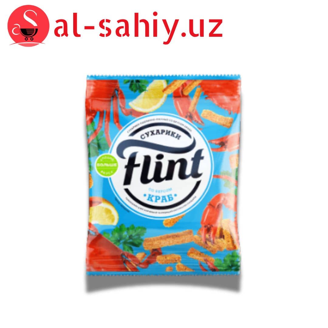 Новый Кириешки "Flint"  со вкусом краба  27гр 1