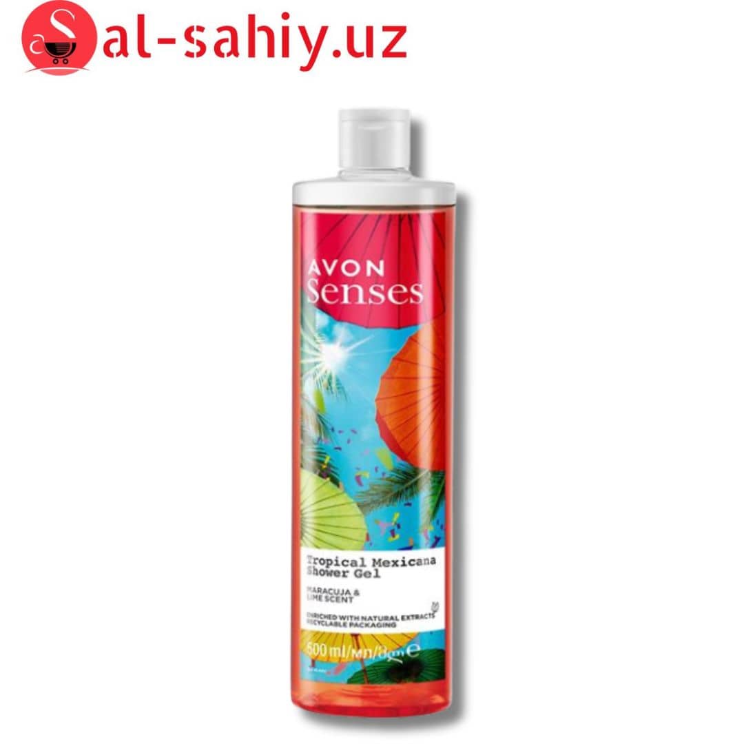 Senses Avon гель для душа "Мексиканские тропики" 250мл 1