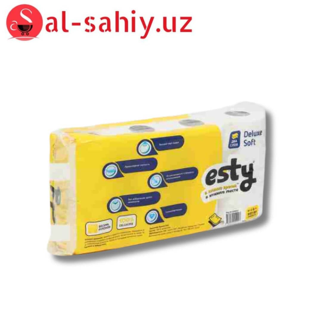 Туалетная бумага "ESTY" 8шт 1