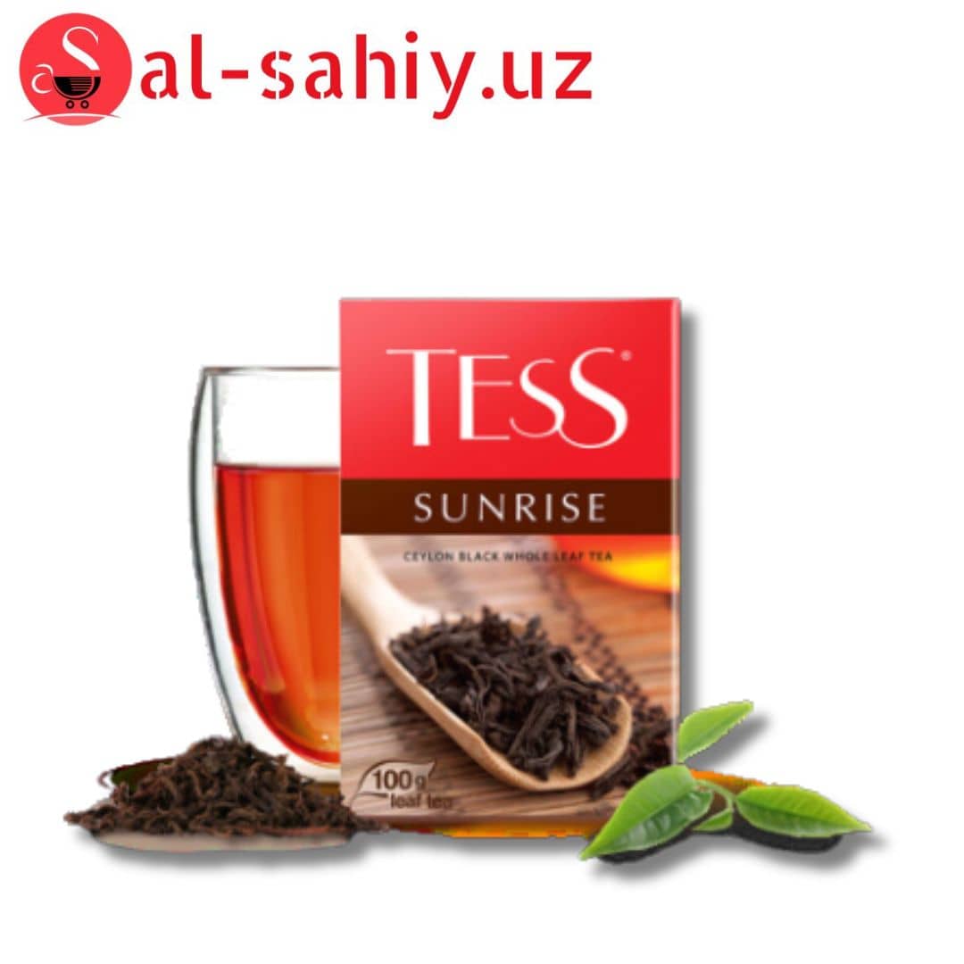 Чай "TESS" Sunrise чёрный крупнолистовой 100 гр 1