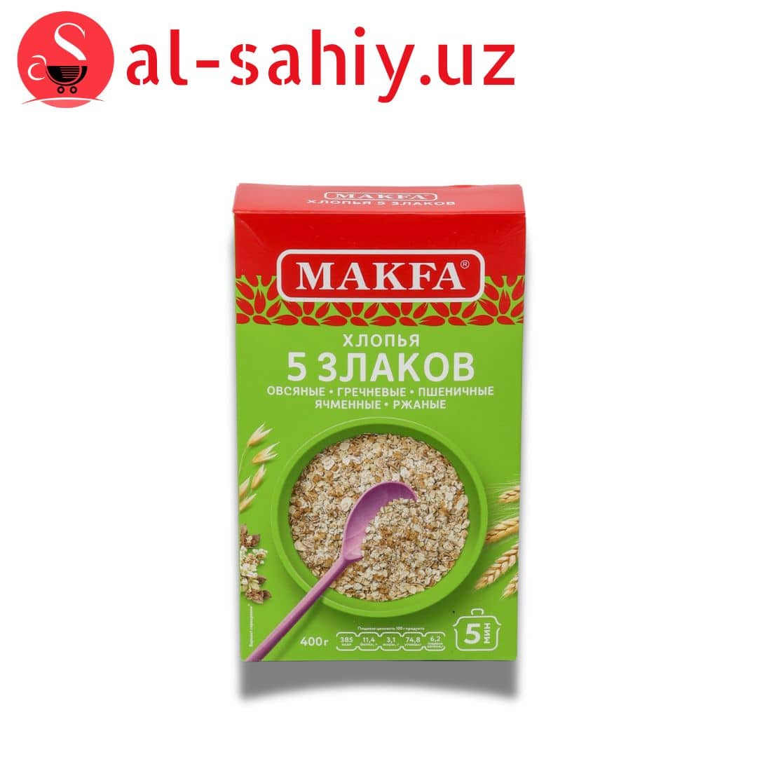 Хлопья 5 злаков 400гр 1