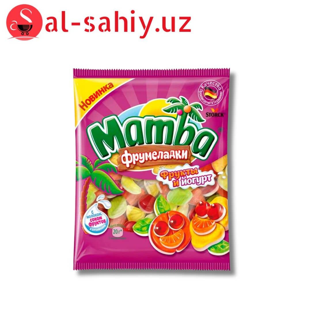 Жевательные конфеты  "Mamba Фрумелатки" Йогурт 140гр 1