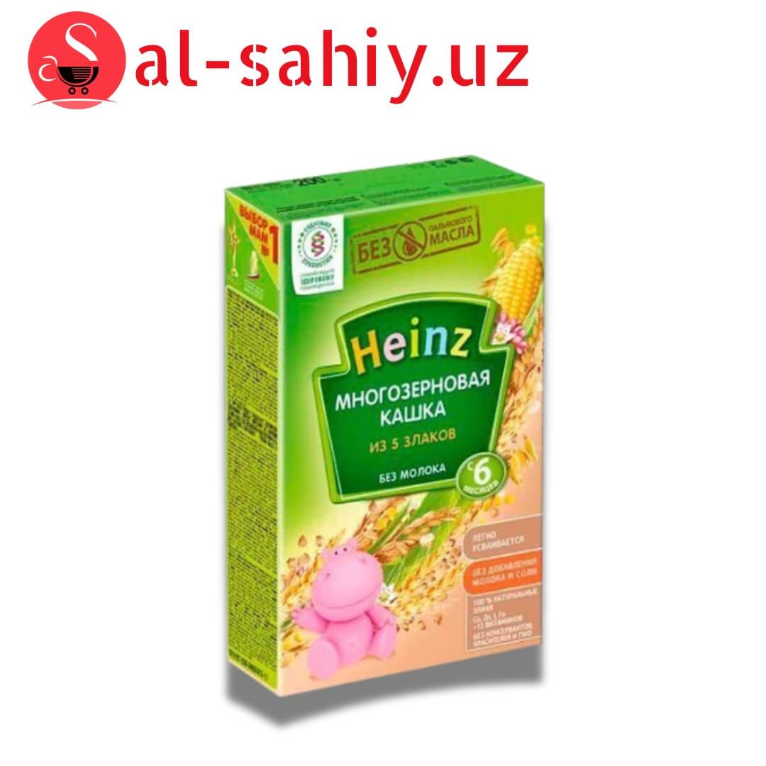 Heinz Кашка многозерновая из 5 злаков (200гр) 1