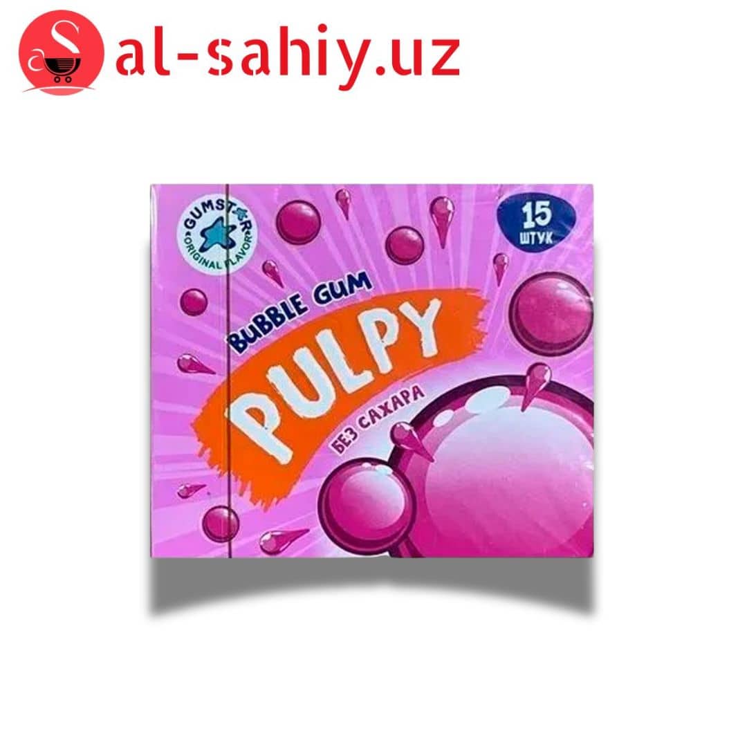 Жевателная резинка PULPY  "BUBLE GUM" 1