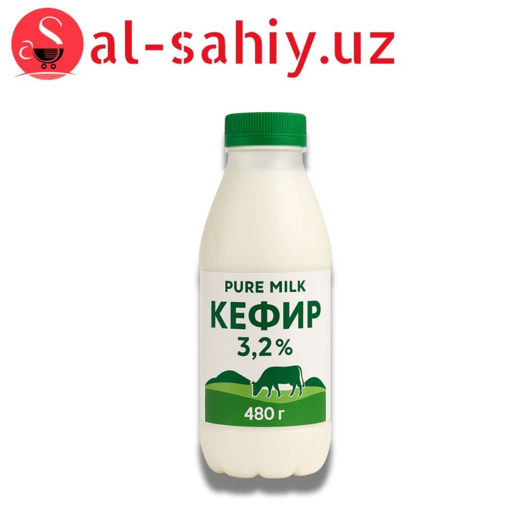 Кефир 3.2% 480 гр Pure Milk 1