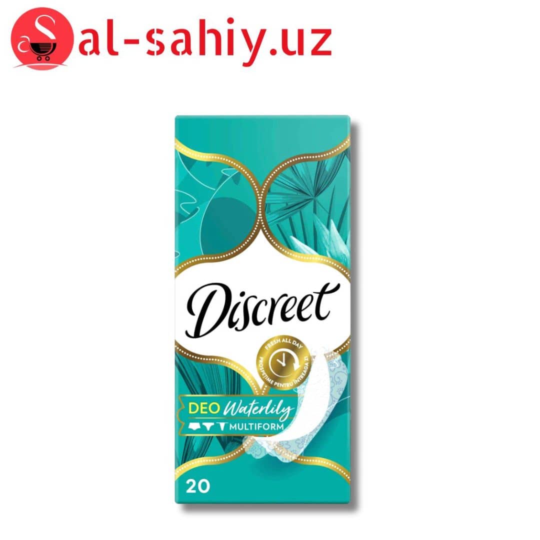 Ежедневки DISCREET Deo waterliy Multif 20шт 1