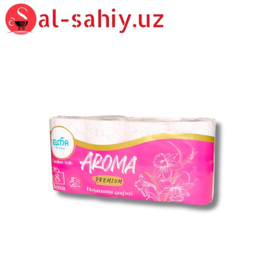 Бумага туалетная Soft Aroma 8шт 1