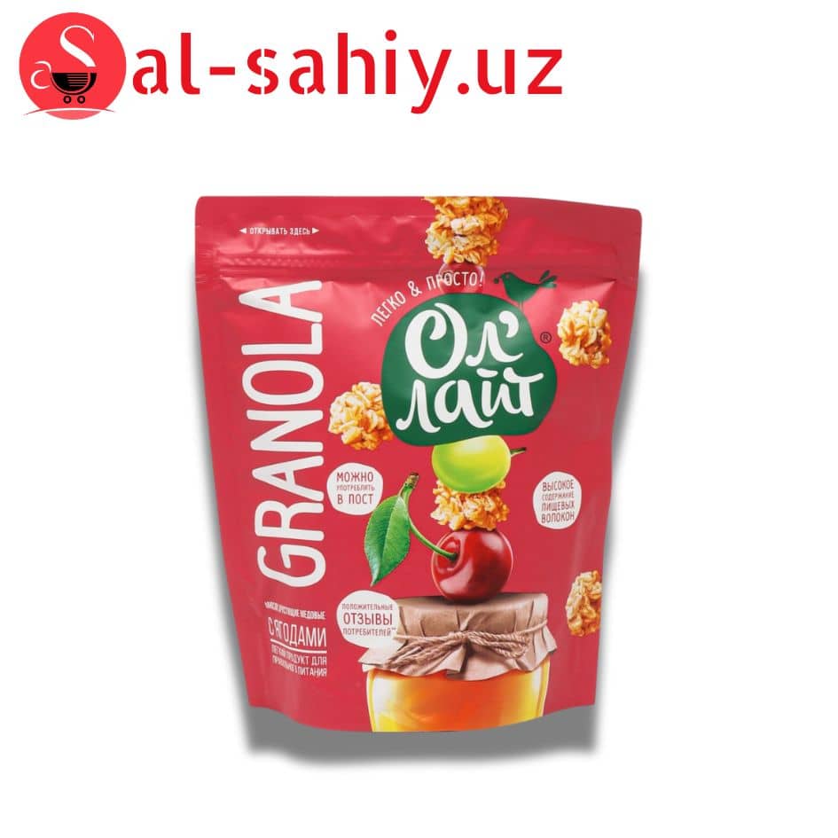 Мюсли хрустяшие с ягодами Granola 280гр 1