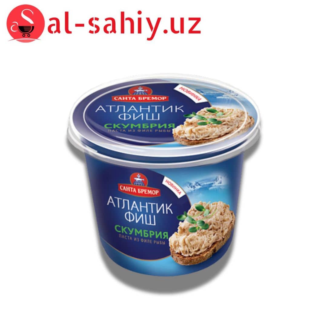 Паста из филе трески Белая Рыба Атлантик Фиш СБ 140г 1