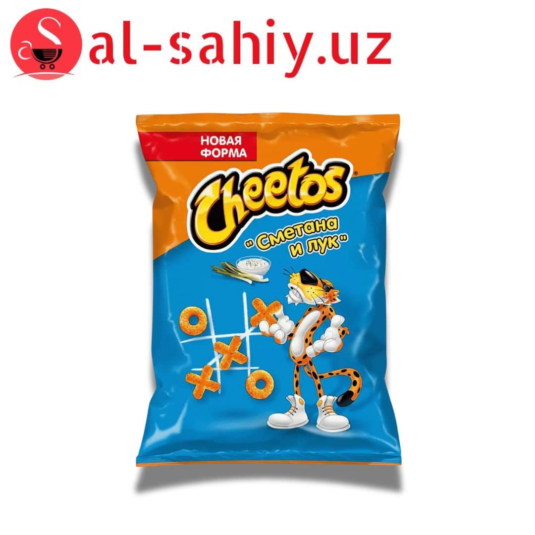 Новый Снеки кукуруз "Cheetos" со вкусом сметана и лук 45 гр 1