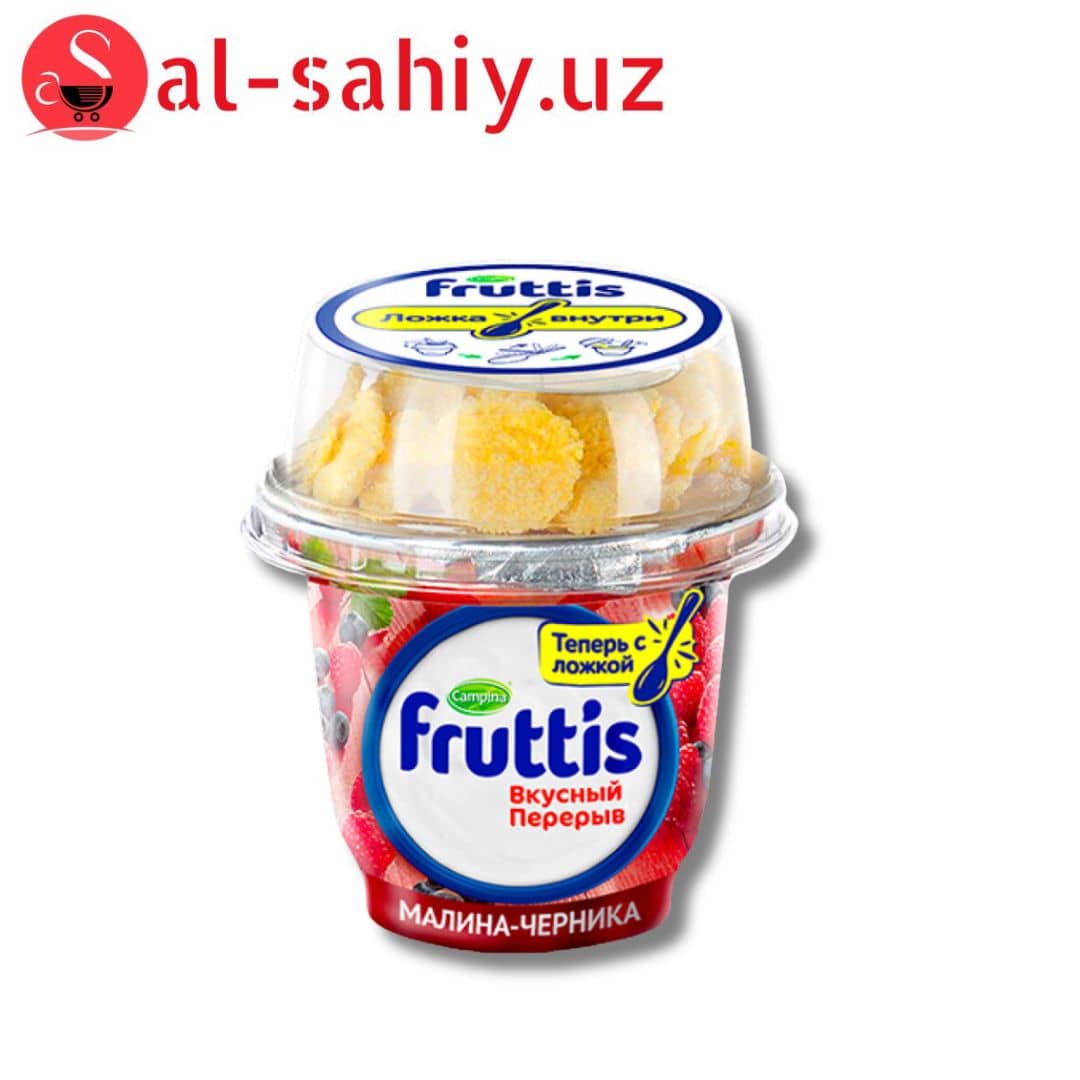 Fruttis вкусный перерыв 2,5% малина 175гр 1