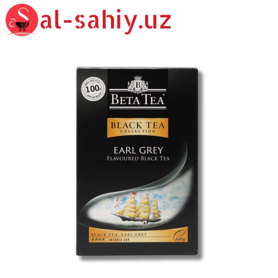 Чай "BETA TEA" чер earl grey 100 гр 1