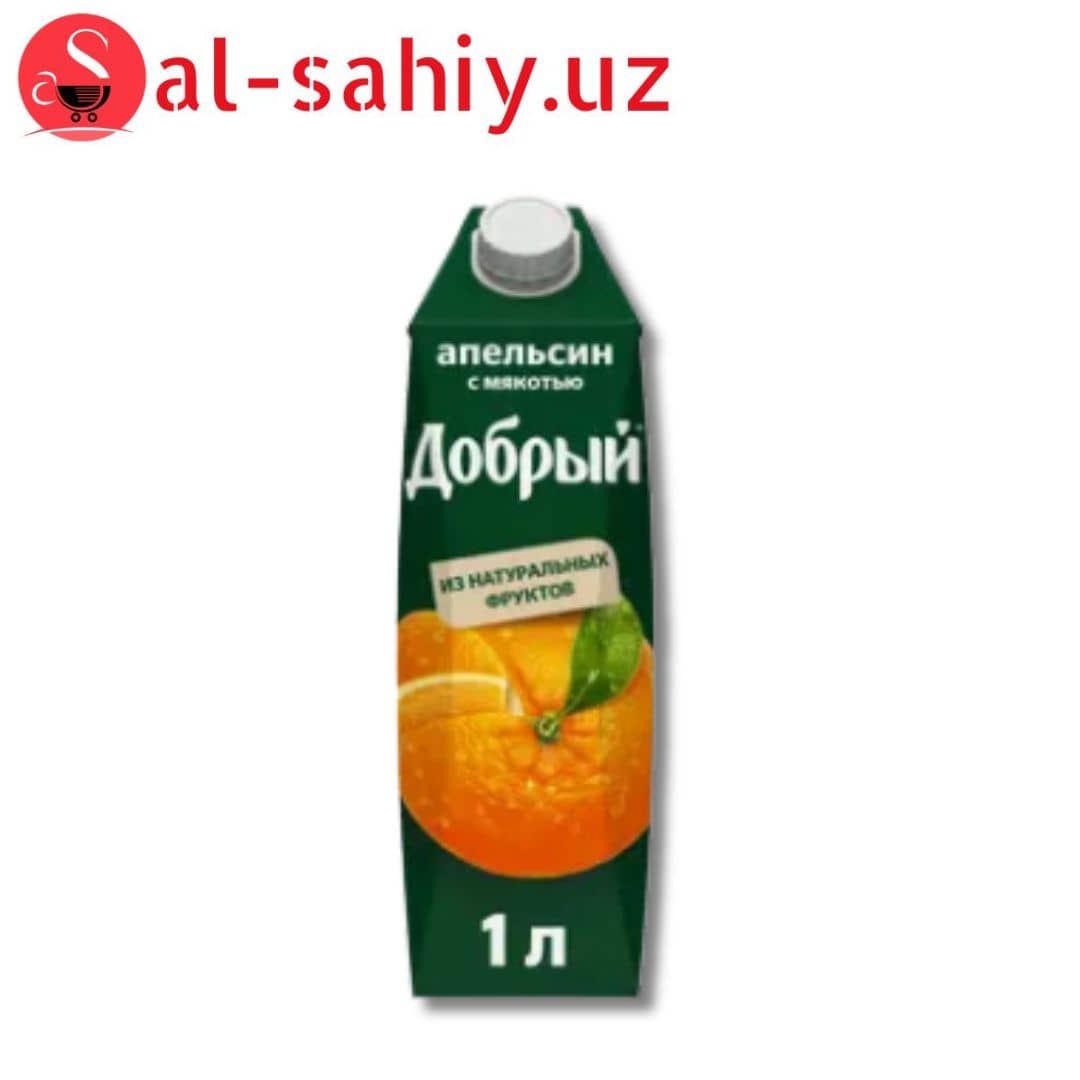 Нектар апельсиновый с мякотью Добрый т/п 1л Добрый ... 1