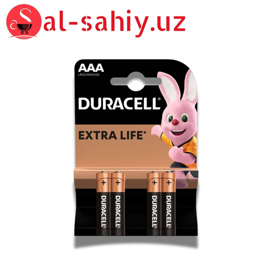 Батарейки AAA LR 03-MN2400 Duracell 4шт 1