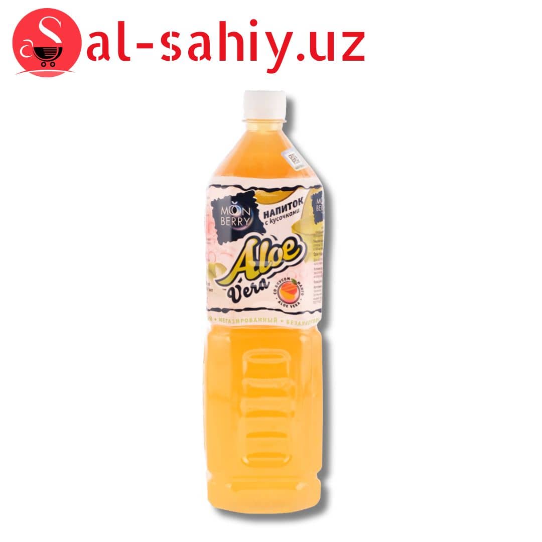 Напиток "Moonberry" Aloe Vera с кусочками ПЭТ 1,5л/6 1