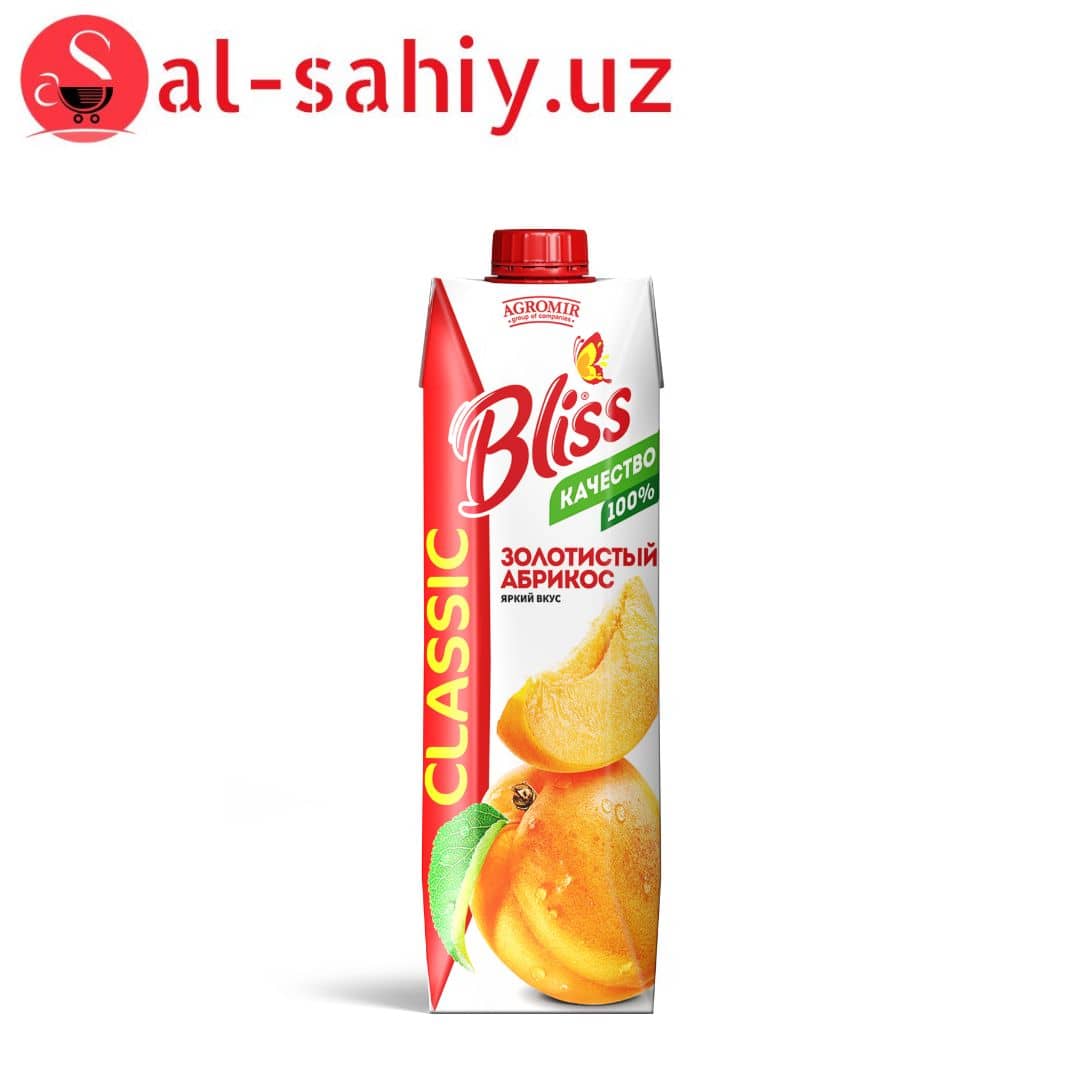 Сок Bliss Золотистый абрикос 1л 1