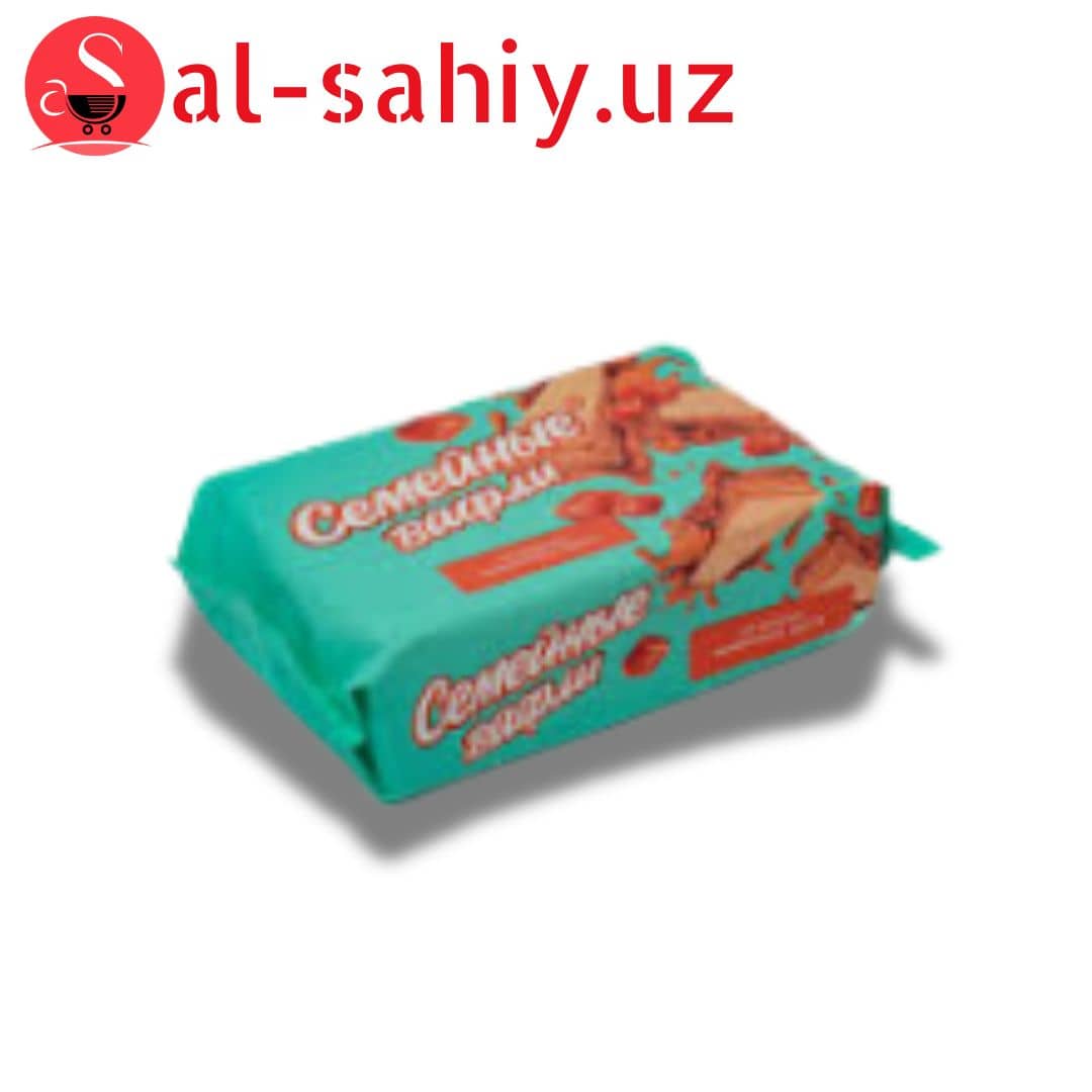Семейные вафли со вкусам молочные ириса 240 гр 1