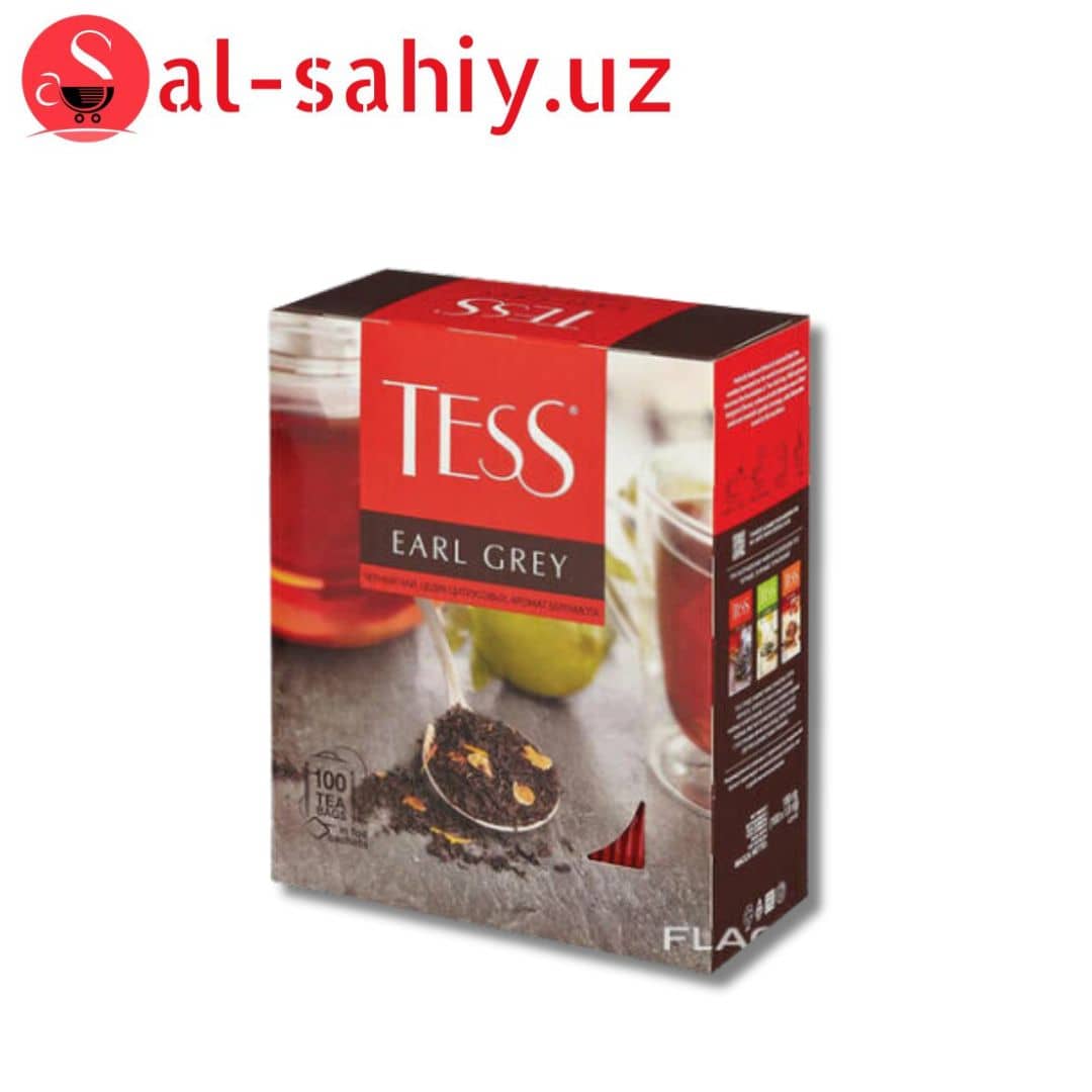 Чай "TESS" черн. Эрл Грей листовой 100гр 1