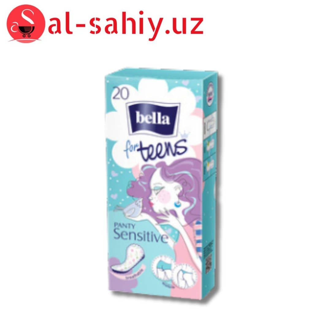 Прокладки многослойные "Bella Panty for teens Sensitive" по 20 шт 1