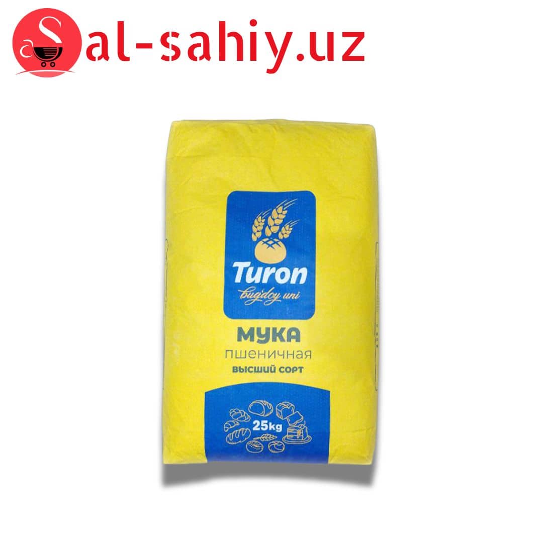 Мука выший сорт Turon 25 кг 1