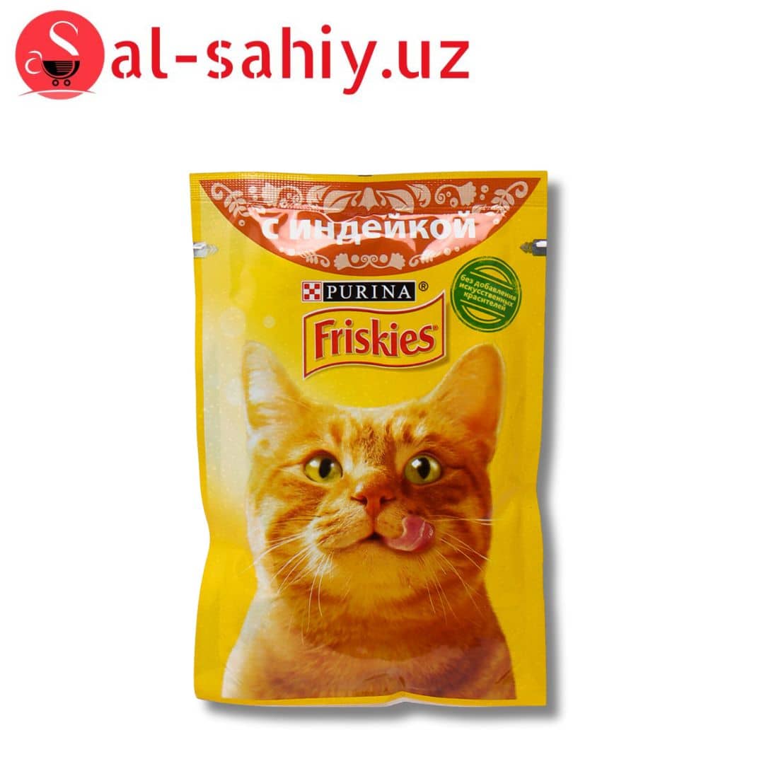 Friskies Для кошек Индейка в подл 85гр 1